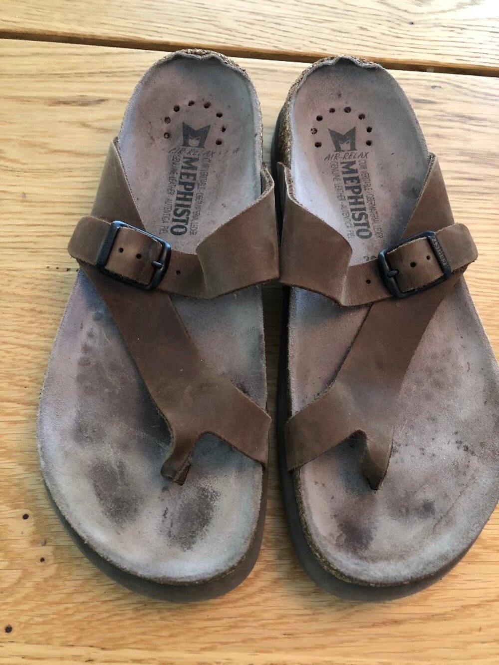 Mephisto Leather Sandals – EU 39 (US Women's 8.5–9)